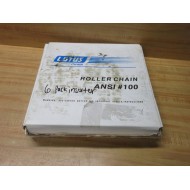 Lotus Chain 100-1-RIV Tsubaki Roller Chain 100-1
