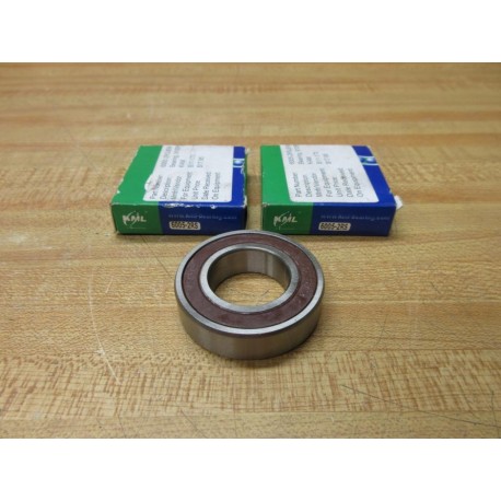 KML 6005-2RS Deep Groove Ball Bearing 60052RS (Pack of 2)