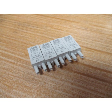 ABB CR-PM 42V Pluggable Module Diode 1SVR405652R1000 (Pack of 4) - New No Box