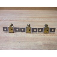 Square D B62.0 Overload Relay Heater B62 B6.2 (Pack of 3) - Used