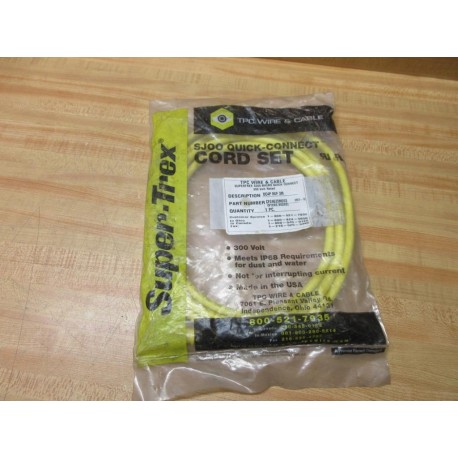 TPC Wire & Cable CF24E25M003 Micro Quick Connect Cordset