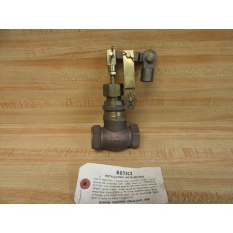 Gadren GCF75V Float Valve - New No Box