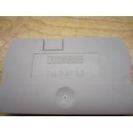 Phoenix Contact D-ST 2,5 Cover Plate DST25 3030417 (Pack of 44) - New No Box