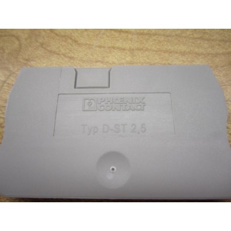Phoenix Contact D-ST 2,5 Cover Plate DST25 3030417 (Pack of 44) - New No Box