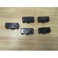 Honeywell  Micro Switch BA-2R-A2 Switch BA2RA2 (Pack of 5) - Used