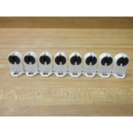 BJB 26.620 Fluorescent Lamp Holder 26620 (Pack of 8) - New No Box