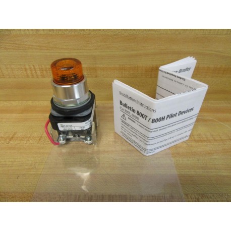 Allen Bradley 800T-QT10A Pilot Light 800TQT10A - New No Box