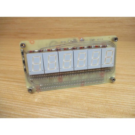 Red Lion 58601 Circuit Board Rev. B, 6 Digit - Used