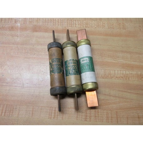 Buss REN-100 Bussmann Fuse Cross Ref 4XH75 (Pack of 3) - Used