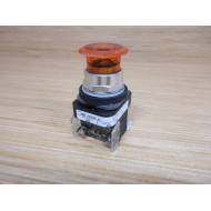 Allen Bradley 800T-FXTQ24 A1 Pushbutton Amber, 800T-XA1, 800T-Blank - New No Box