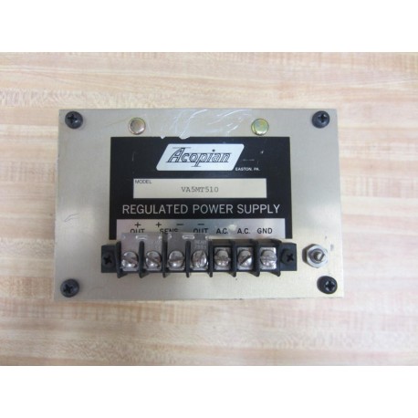 Acopian VA5MT510 Regulated Power Supply - Used