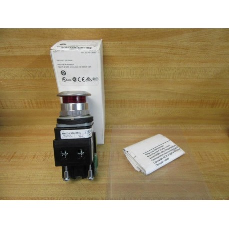Allen Bradley 800TC-FXQH2RA1S Push Pull Switch