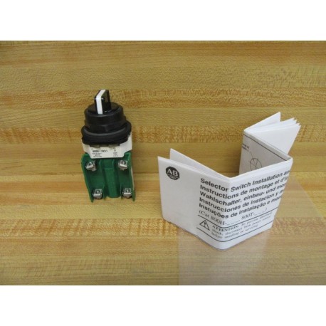 Allen Bradley 800H-JR91AP Selector Switch - New No Box
