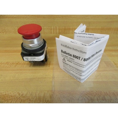 Allen Bradley 800T-FXT6D2 Push Pull Switch - New No Box