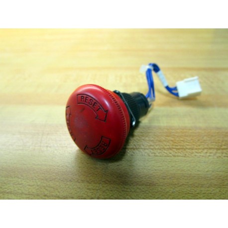 Omron A3BE-92H0-R Pushbutton Switch A3BE-92HO-R - Used