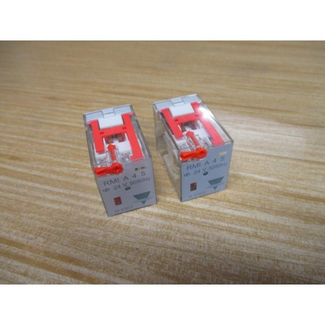 Releco RMI A 4 5 24V Relay RMIA45 (Pack of 2) - New No Box