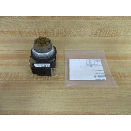 Allen Bradley 800T-16HG2KB6AX Selector Switch WO Knob - New No Box