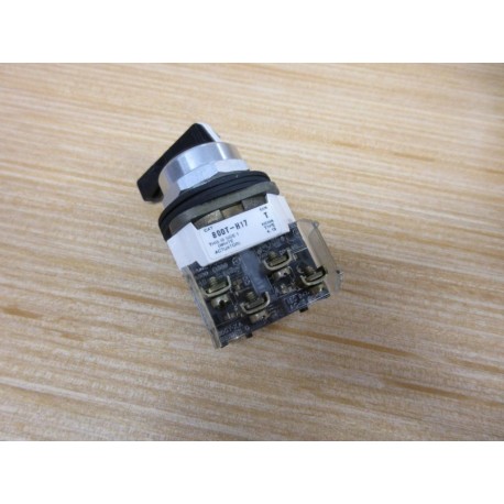 Allen Bradley 800T-H17A Selector Switch W 800T-XA - Refurbished