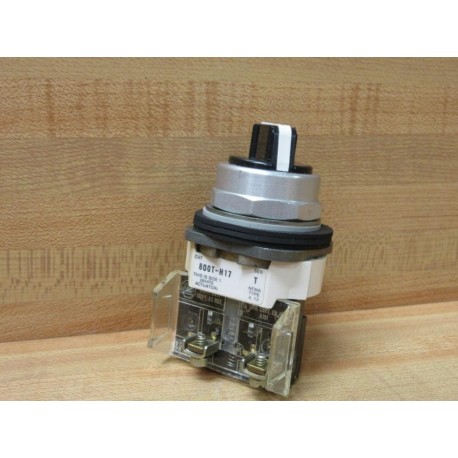 Allen Bradley 800T-H17D1 Selector Switch 800TH17D1 W800T-XD1 - New No Box