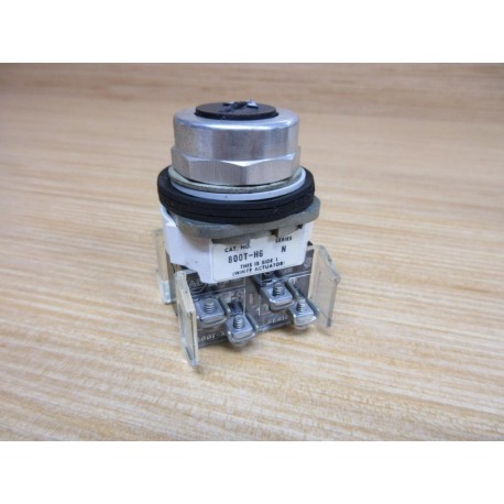 Allen Bradley 800T-H6B Selector Switch 800TH6B (2) 800T-XA - Used