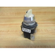 Allen Bradley 800T-24JR2KB7AX Selector Switch White Knob - Used