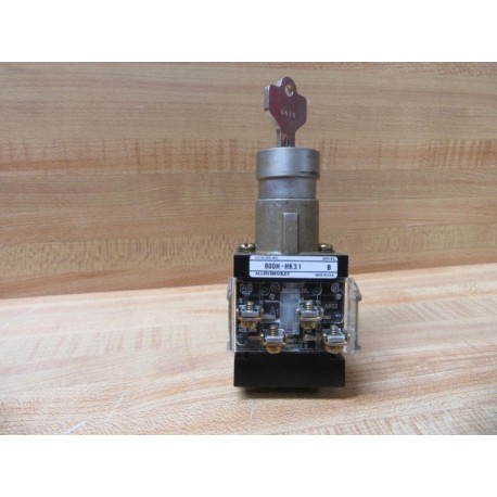Allen Bradley 800H-HK31 Selector Switch 800HHK31 - Used
