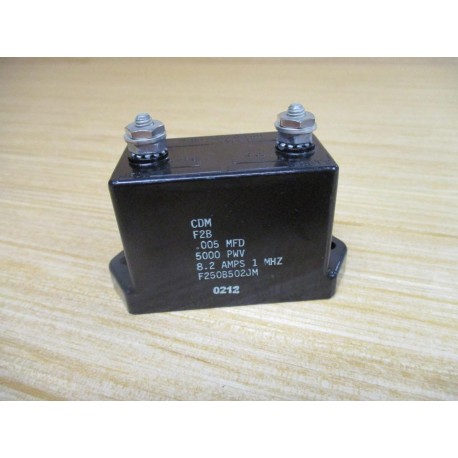 Cornell Dubilier F250B502JM Capacitor 0.005MFD 500PWV - New No Box