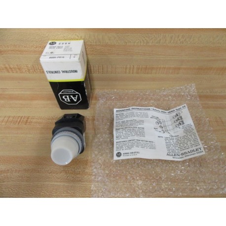 Allen Bradley 800H-PR16 Pilot Light White 800H-PR16W