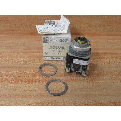 Allen Bradley 800T-Q10 Pilot Light Ser N
