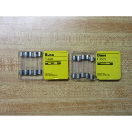 Buss AGC-610 Bussmann Fuse Cross Ref 6F010 Jagged Wire Element (Pack of 10)