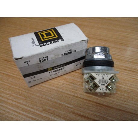 Square D 9001-KR2RH13 Push Button 9001KR2RH13