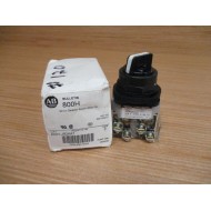 Allen Bradley 800H-JR2KA7 Selector Switch 800HJR2KA7 W (2) 800T-XA1