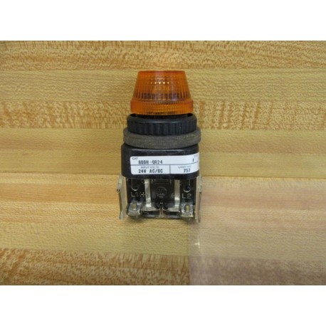 Allen Bradley 800H-QR24A Pilot Light 800HQR24A - Used