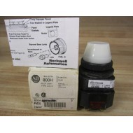 Allen Bradley 800H-PRH16W Push-To-Test Pilot Light 800HPRH16W