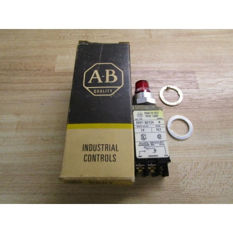 Allen Bradley 800T-QST24R Pilot Light