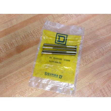 Square D 48124-224-51 FA Mounting Screws 4812422451 (Pack of 4)