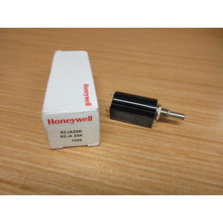 Honeywell Clarostat 62JA-25K Potentiometer 62JA25K Black