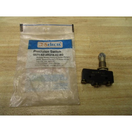 Selecta SS71-BZ-2RQ18-A2-BG Micro Switch Snap Switch BZ-2RQ18-A2