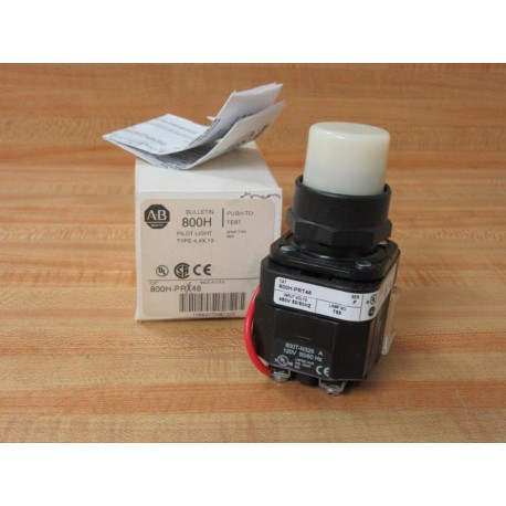 Allen Bradley 800H-PRT46 Pilot Light 800H-PRT46W