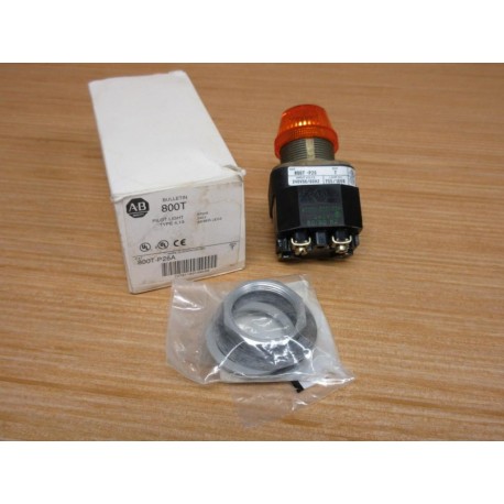 Allen Bradley 800T-P26A Pilot Light 800TP26A
