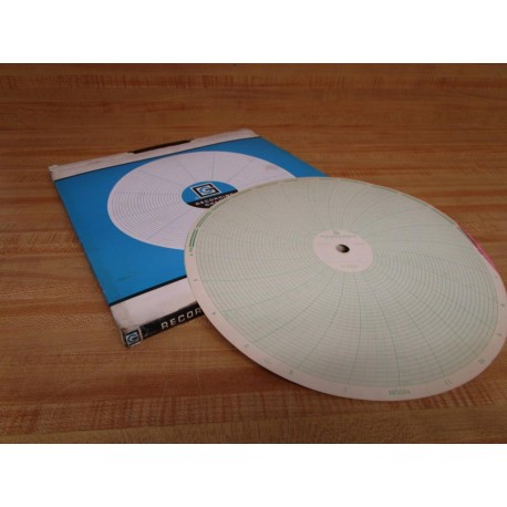 Graphic Controls TA OP250 Recording Chart TAOP250 (Pack of 100)
