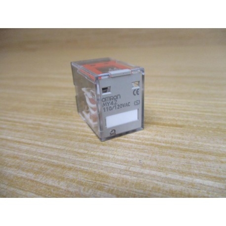 Omron MY4Z-110120VAC (S) Relay MY4Z110120VACS - New No Box