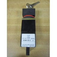 Allen Bradley 800MB-NX15 2-Pos Keyed Selector Switch 800MBNX15 - New No Box