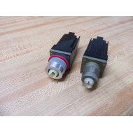 Allen Bradley 800MR-16HX2BS Selector Switch 800MR16HX2BS (Pack of 2) - Used