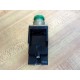 Allen Bradley 800M-XAK Contact Block 800MXAK WGreen Button (Pack of 3) - Used