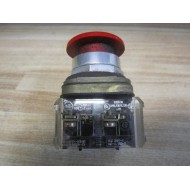 Allen Bradley 800T-D Pushbutton 800TD w800T-XD2 Red - Used