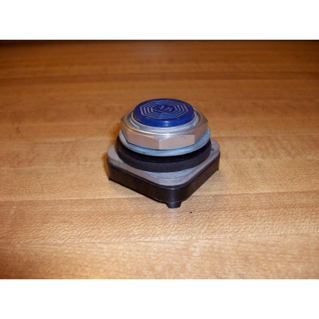 Allen Bradley 800T-A7 Blue Push Button - Used