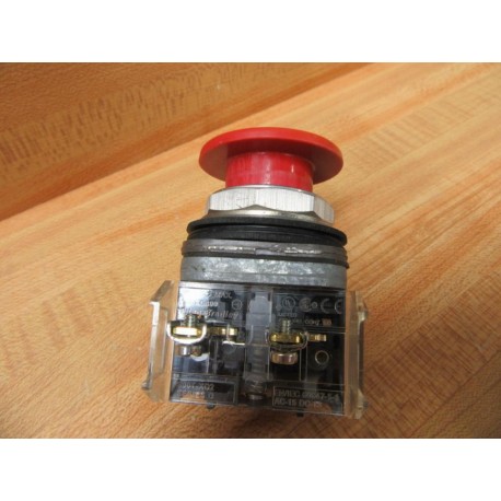 Allen Bradley 800T-D6 Push Button 800TD6 Red W800T-XA - New No Box