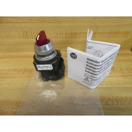 Allen Bradley 800T-16JR2KB7AX Selector Switch - New No Box