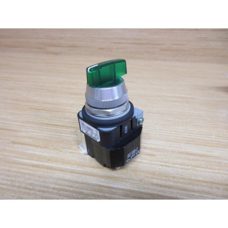 Allen Bradley 800T-16JG2KB7AX Green Selector Switch W800T-N326, 800T-XA - New No Box